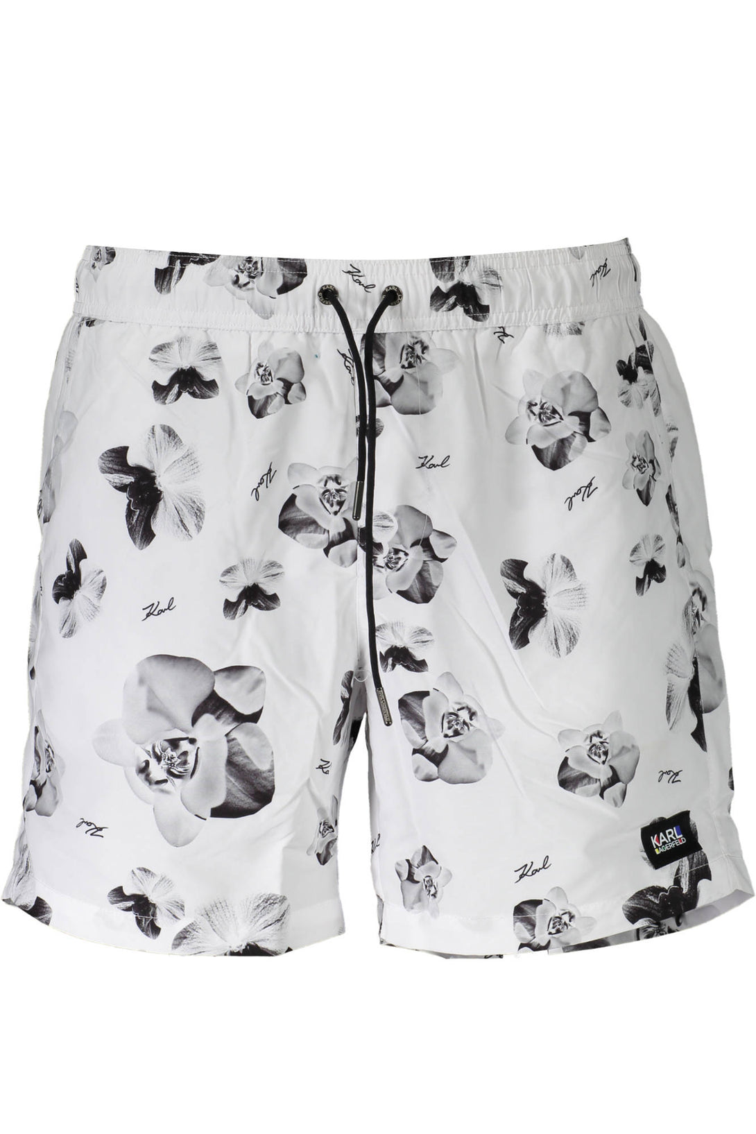 karl lagerfeld beachwear pièces de costume sous l&#39;homme blanc