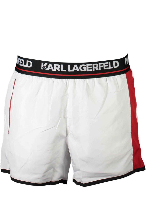 Karl Lagerfeld Beachwear Beachwear Homme Blanc - stylesgateway