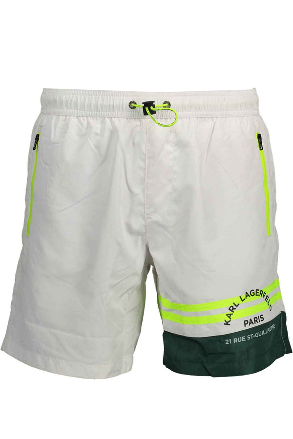 Karl Lagerfeld Beachwear Beachwear Homme Blanc - stylesgateway