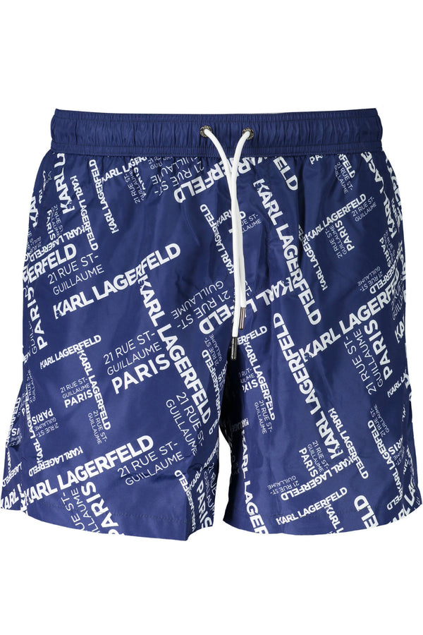 Karl Lagerfeld Beachwear Beachwear Homme Bleu - stylesgateway