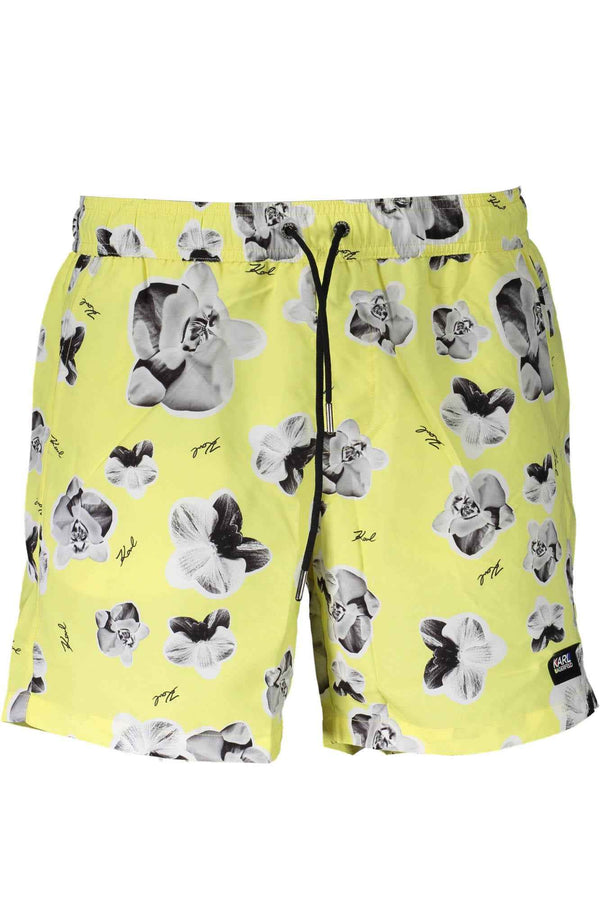 Karl Lagerfeld Beachwear Beachwear Homme Jaune - stylesgateway