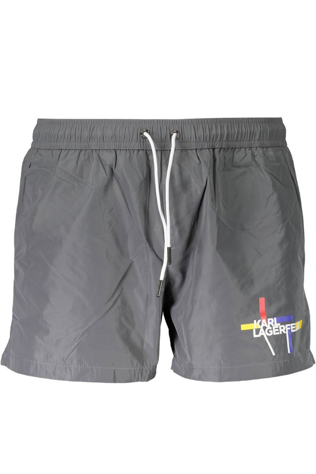 Karl Lagerfeld Beachwear Beachwear Homme Gris - stylesgateway