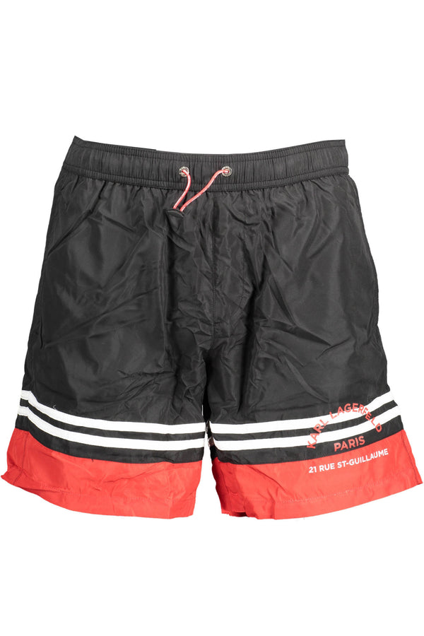 Karl Lagerfeld Beachwear Beachwear Homme Noir - stylesgateway