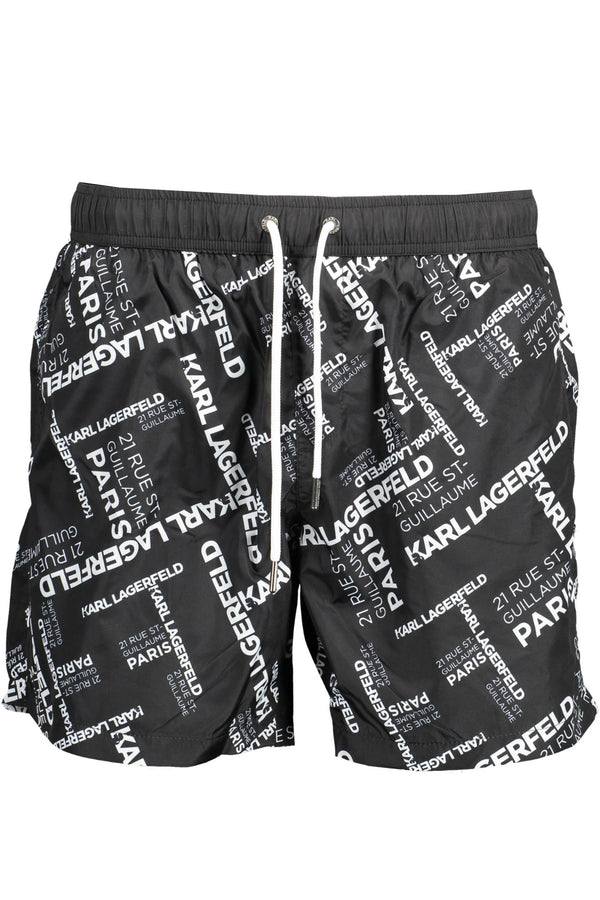 Karl Lagerfeld Beachwear Beachwear Homme Noir - stylesgateway
