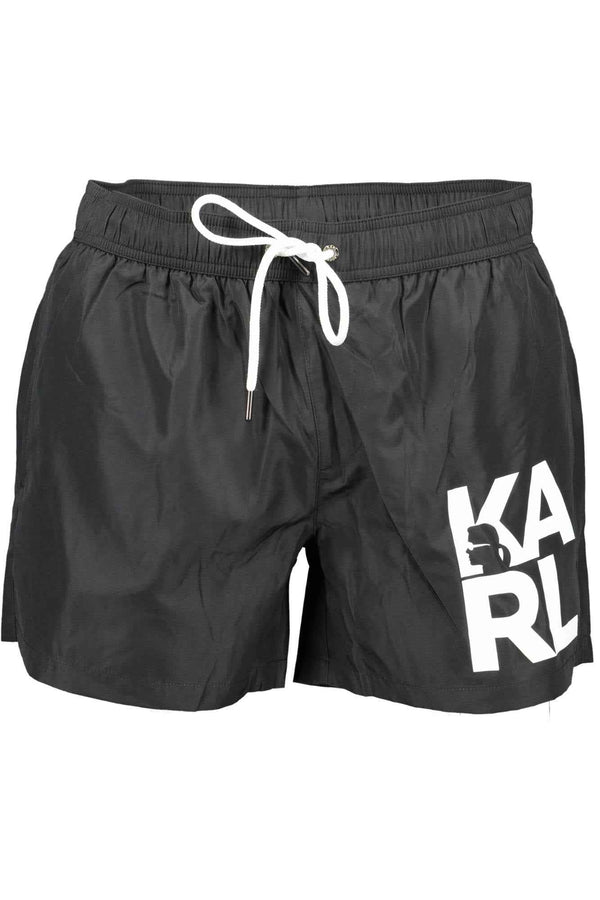 Karl Lagerfeld Beachwear Beachwear Homme Noir - stylesgateway