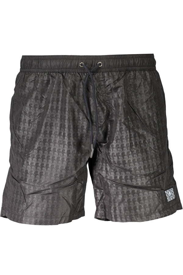 karl lagerfeld beachwear pièces de costume sous l&#39;homme noir