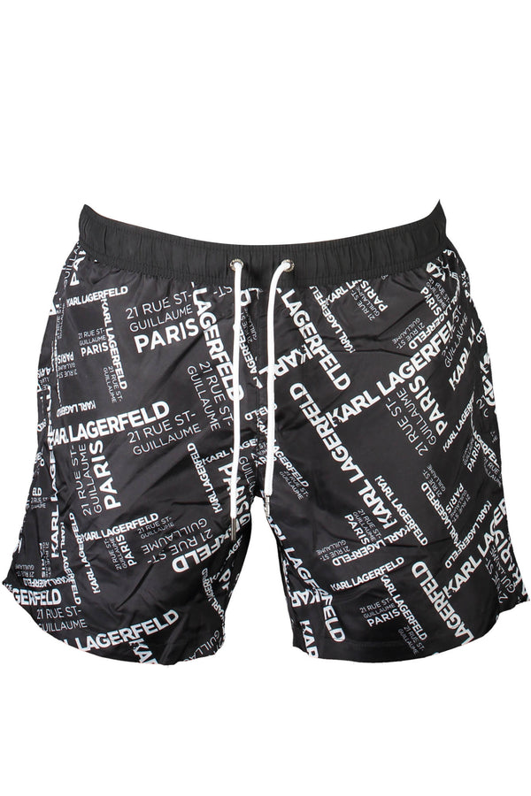 Karl Lagerfeld Beachwear Beachwear Homme Noir - stylesgateway