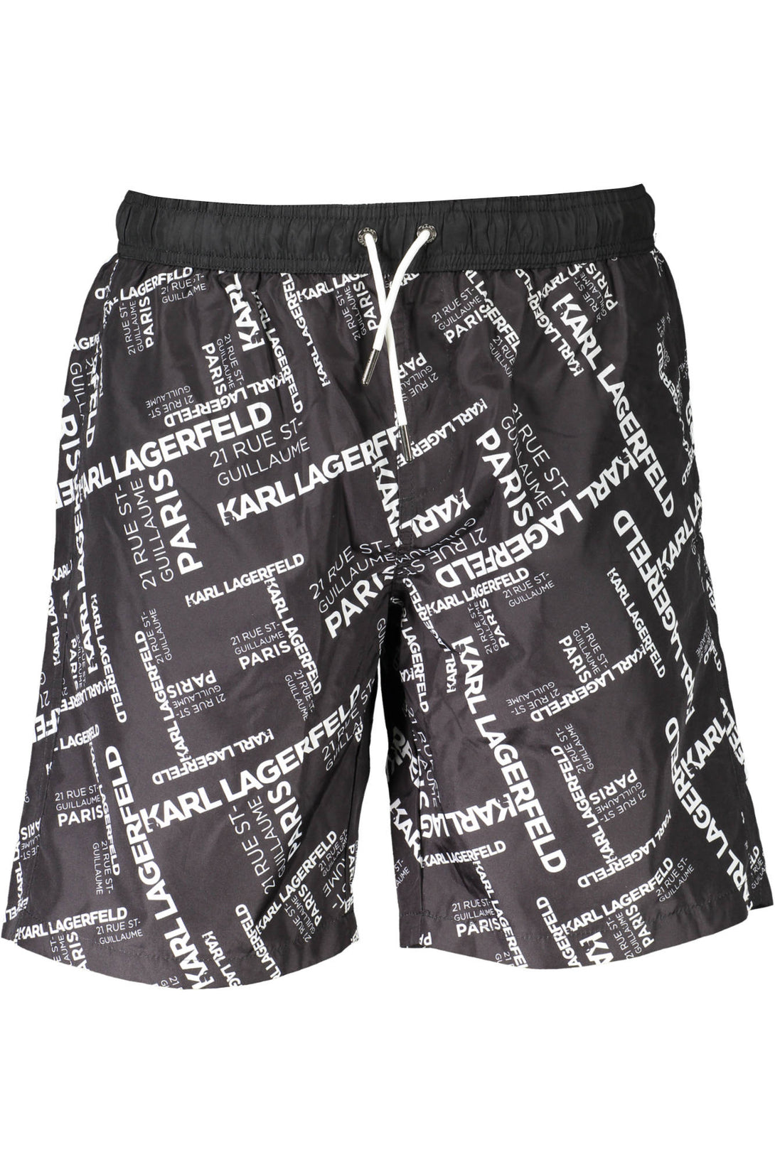karl lagerfeld beachwear pièces de costume sous l&#39;homme noir