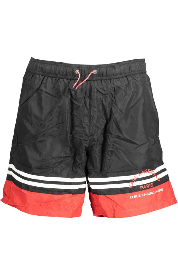 Karl Lagerfeld Beachwear Beachwear Homme Noir - stylesgateway