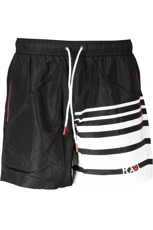 Karl Lagerfeld Beachwear Beachwear Homme Noir - stylesgateway