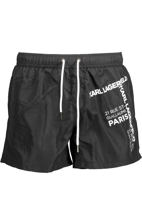 Karl Lagerfeld Beachwear Beachwear Homme Noir - stylesgateway