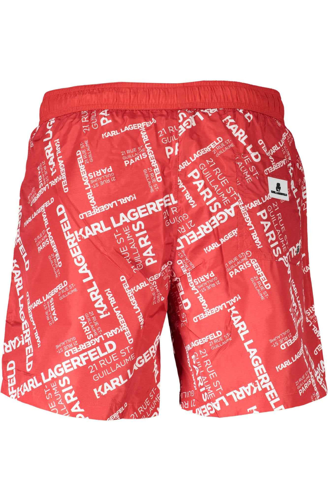 Karl Lagerfeld Beachwear Beachwear Homme Rouge - stylesgateway