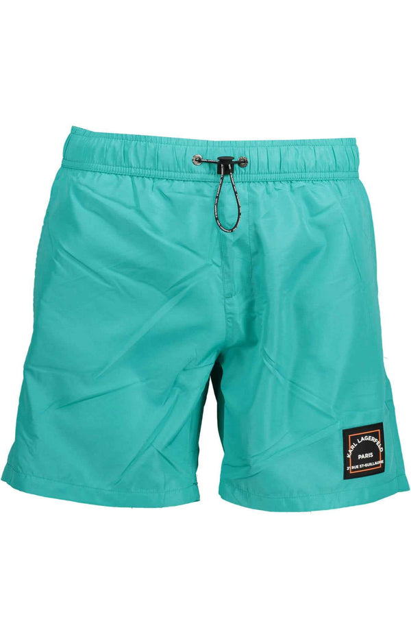 Karl Lagerfeld Beachwear Beachwear Homme Vert - stylesgateway