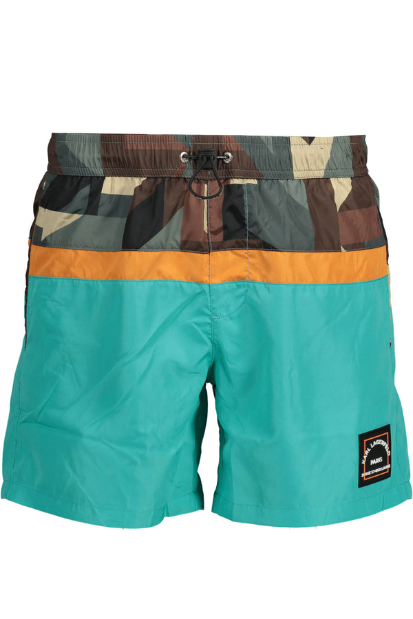 karl lagerfeld beachwear pièces de maillot de bain sous l&#39;homme vert