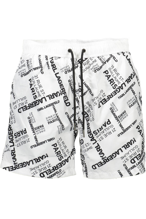 Karl Lagerfeld Beachwear Beachwear Homme Blanc - stylesgateway