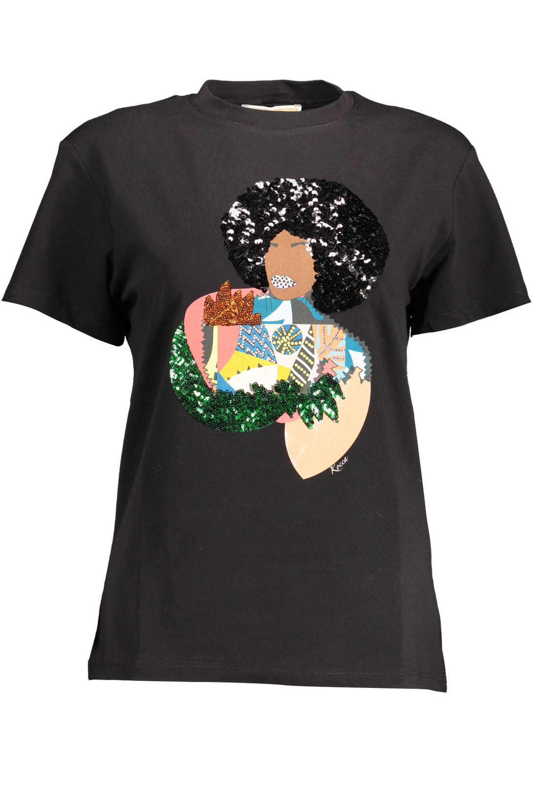 Kocca T-shirts Femme Noir - stylesgateway