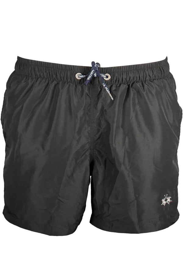 La Martina Beachwear Homme Noir - stylesgateway