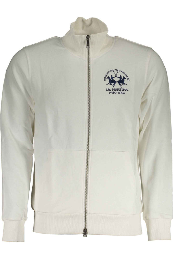 La Martina Sweatshirts Homme Blanc - stylesgateway