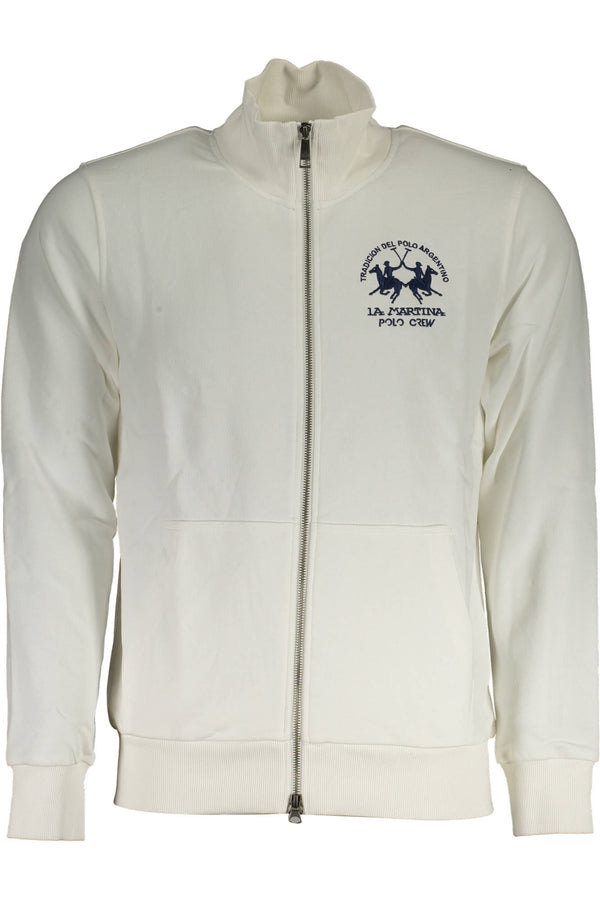 La Martina Sweatshirts Homme Blanc - stylesgateway