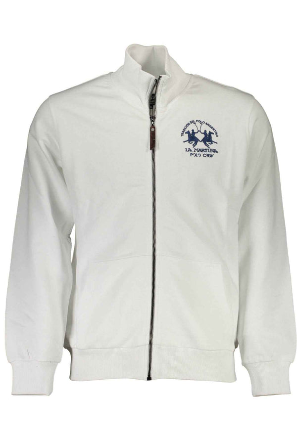 La Martina Sweatshirts Homme Blanc - stylesgateway