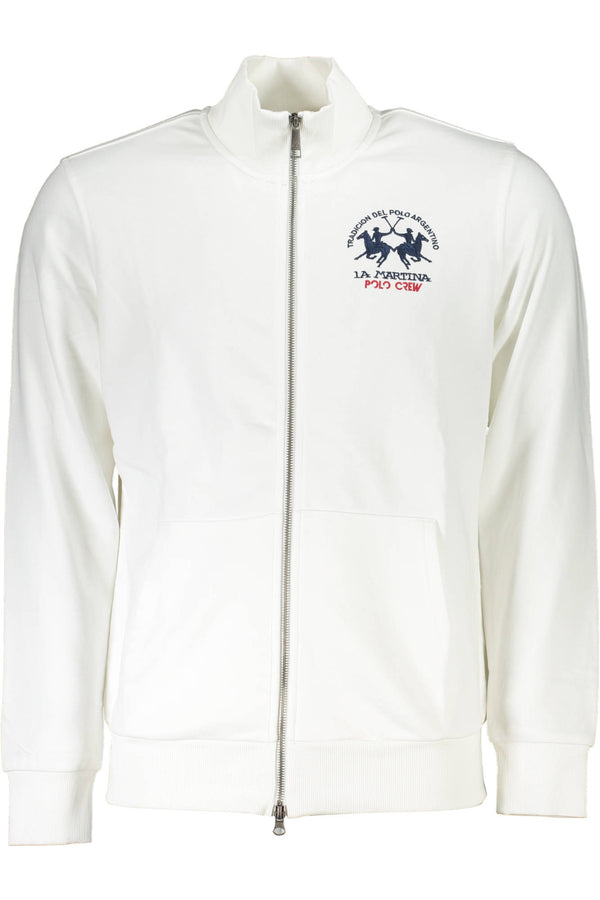 La Martina Sweatshirts Homme Blanc - stylesgateway