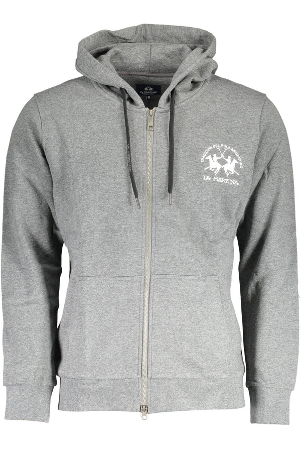 La Martina Sweatshirts Homme Gris - stylesgateway