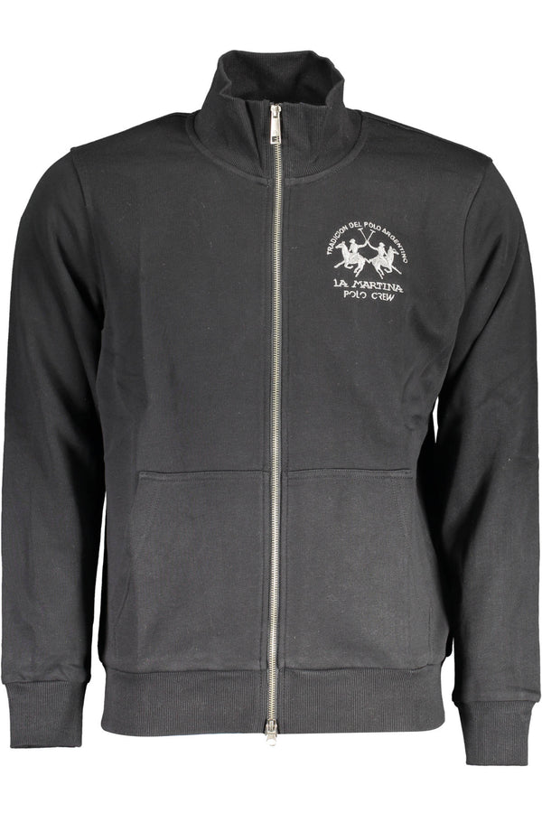 La Martina Sweatshirts Homme Noir - stylesgateway