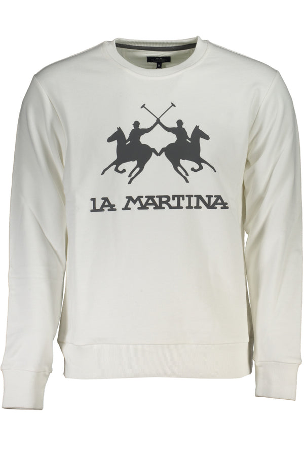 La Martina Sweatshirts Homme Blanc - stylesgateway