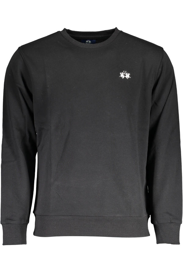 La Martina Sweatshirts Homme Noir - stylesgateway