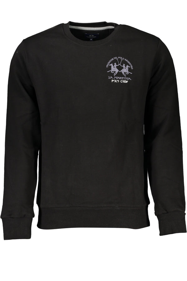 La Martina Sweatshirts Homme Noir - stylesgateway