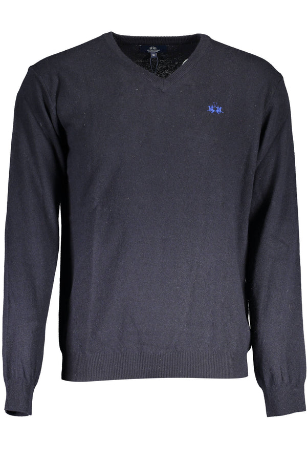 La Martina Sweaters Homme Bleu - stylesgateway