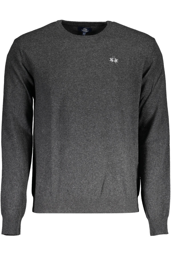 La Martina Sweaters Homme Gris - stylesgateway