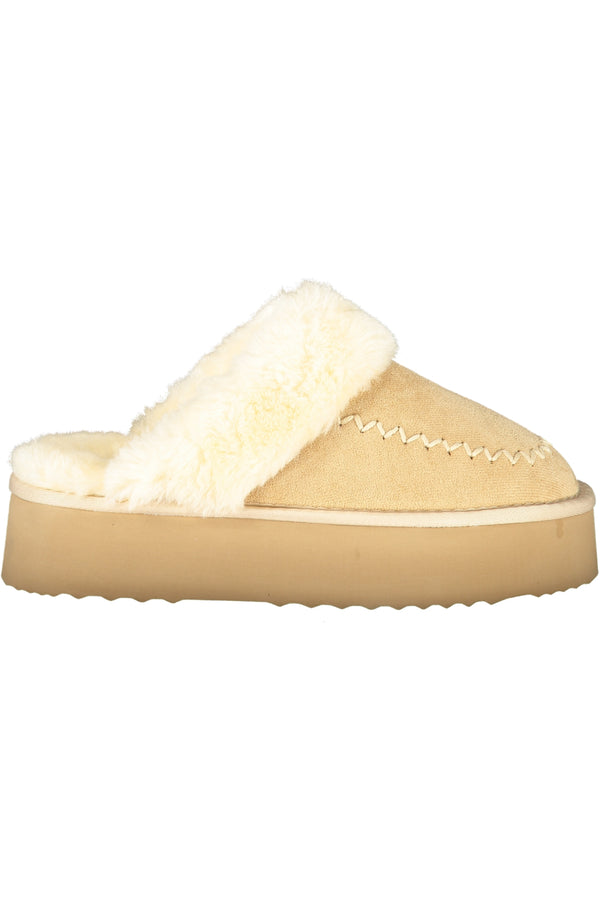 Laura Biagiotti Chaussons Femme Beige - stylesgateway