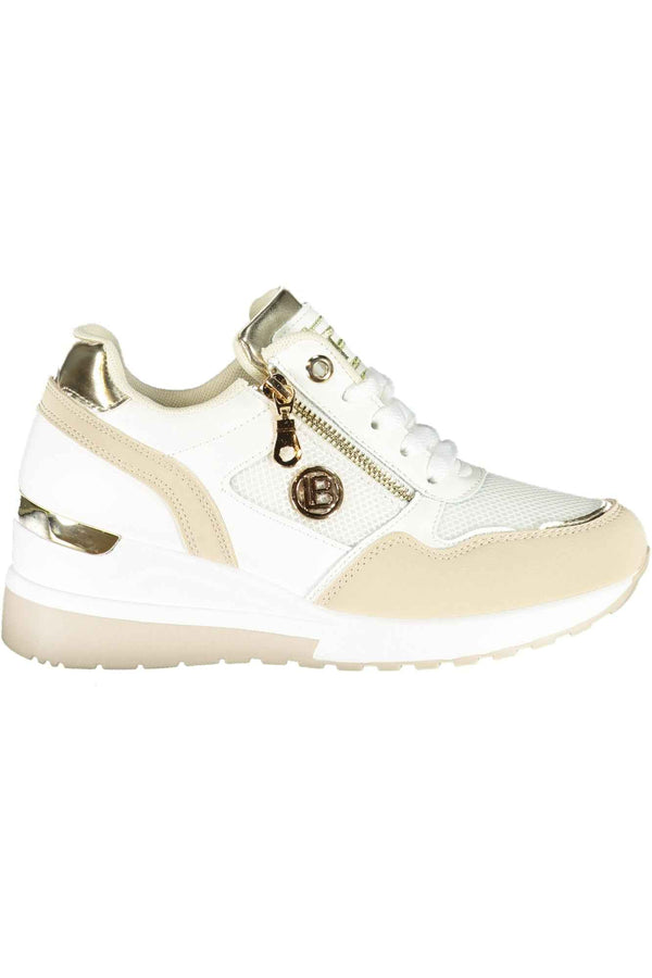 Laura Biagiotti Baskets Femme Beige - stylesgateway