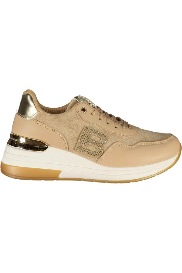 Laura Biagiotti Baskets Femme Beige - stylesgateway