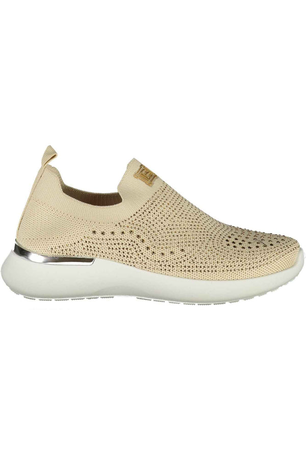 Laura Biagiotti Baskets Femme Beige - stylesgateway