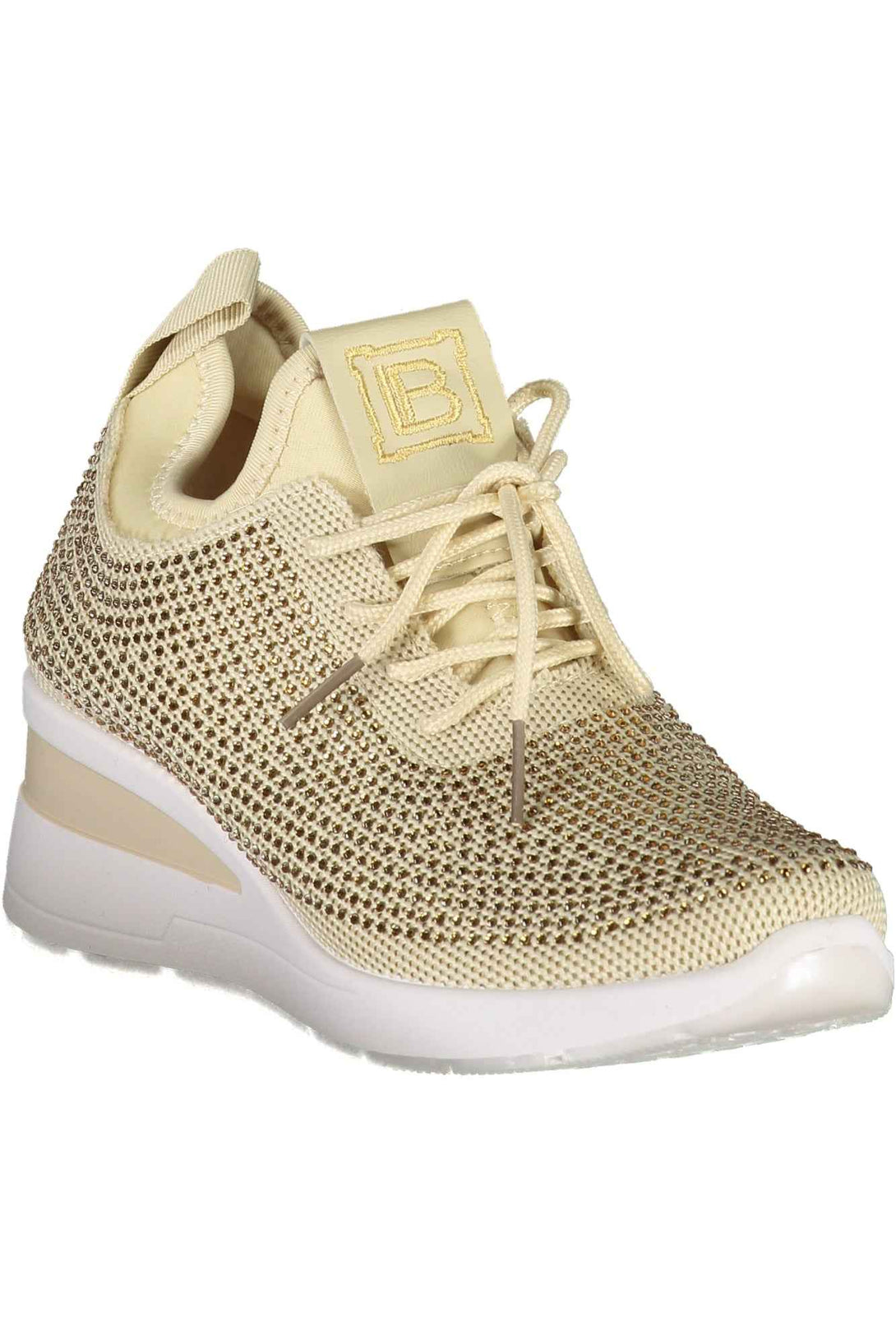 Laura Biagiotti Baskets Femme Beige - stylesgateway