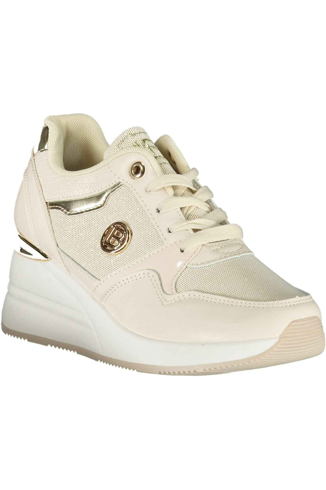 Laura Biagiotti Baskets Femme Beige - stylesgateway