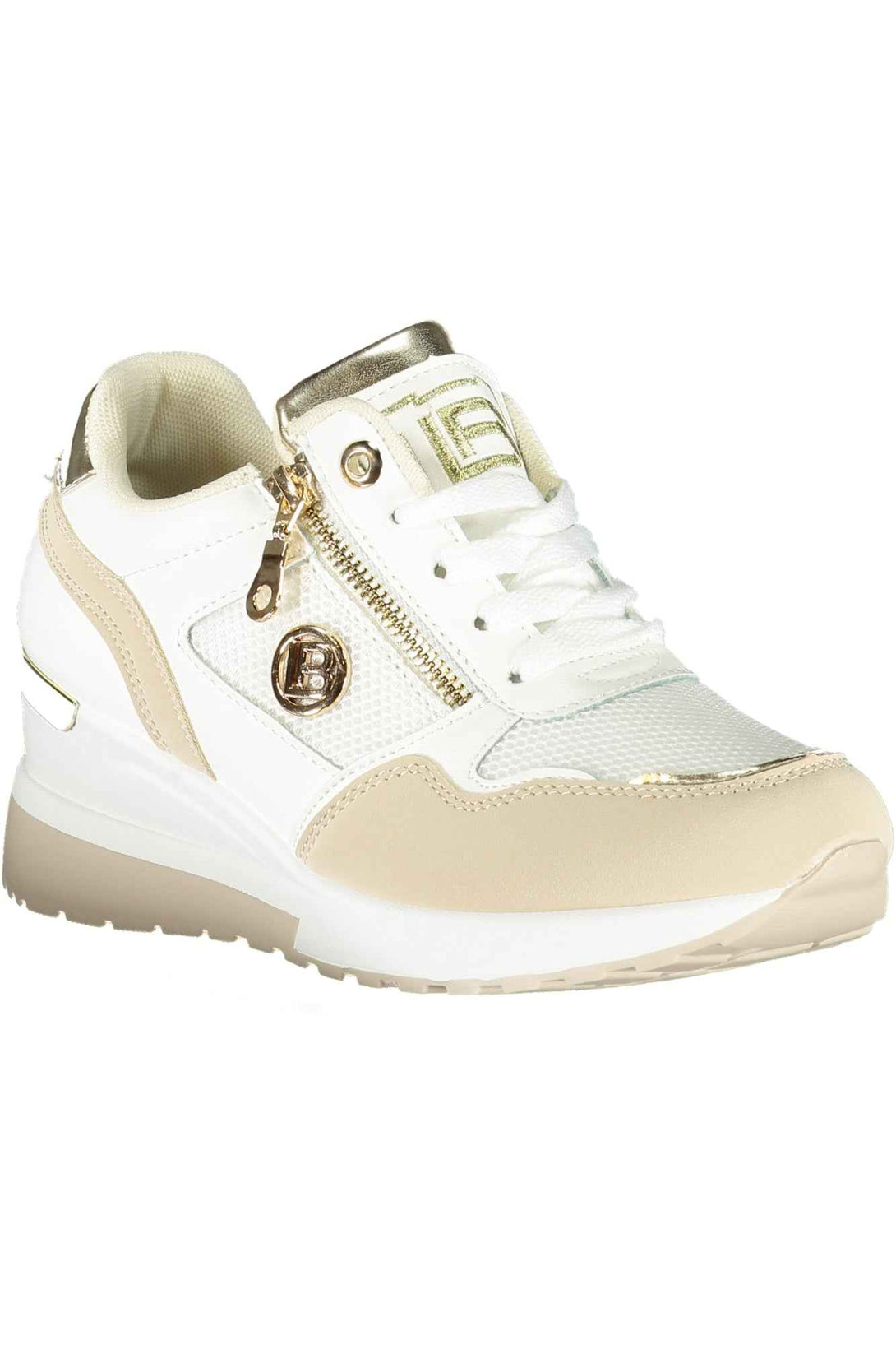 Laura Biagiotti Baskets Femme Beige - stylesgateway