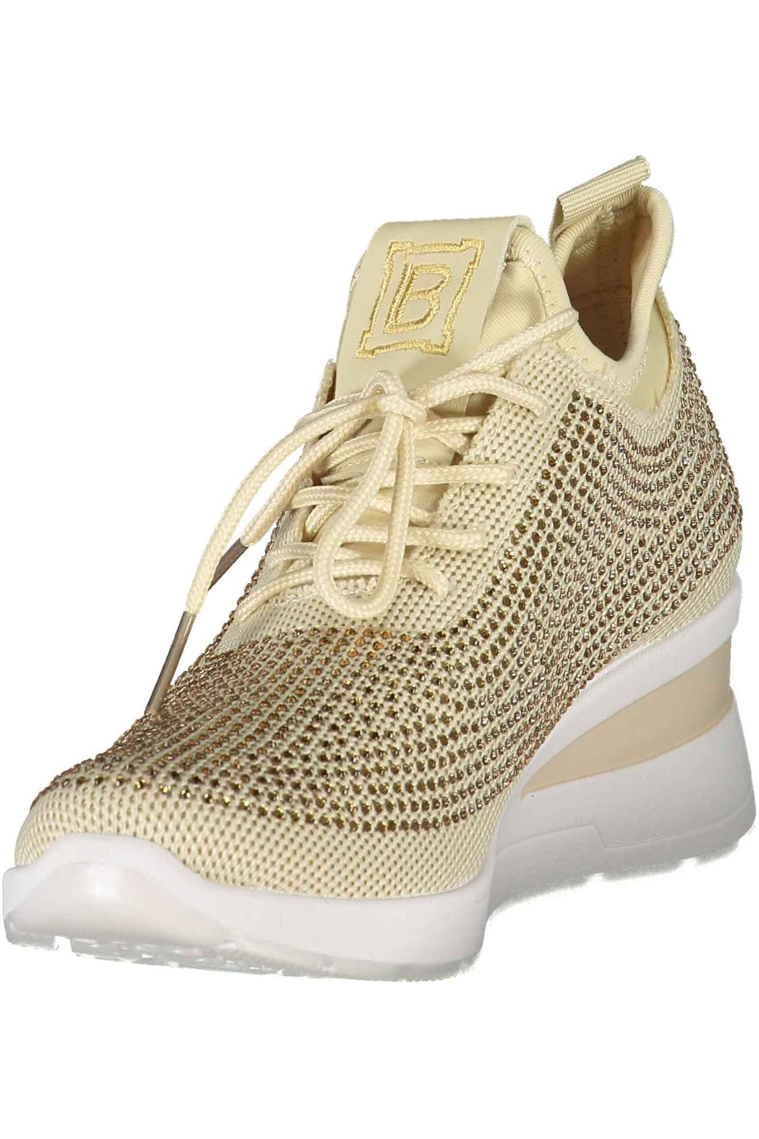Laura Biagiotti Baskets Femme Beige - stylesgateway