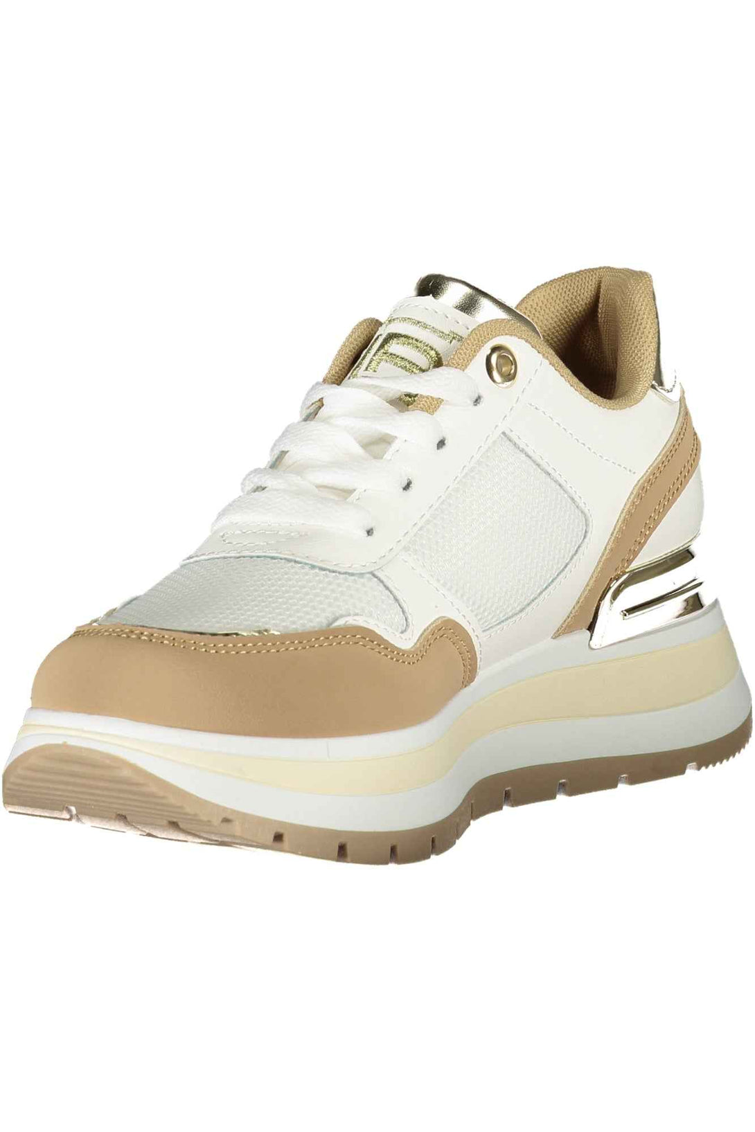 Laura Biagiotti Baskets Femme Beige - stylesgateway