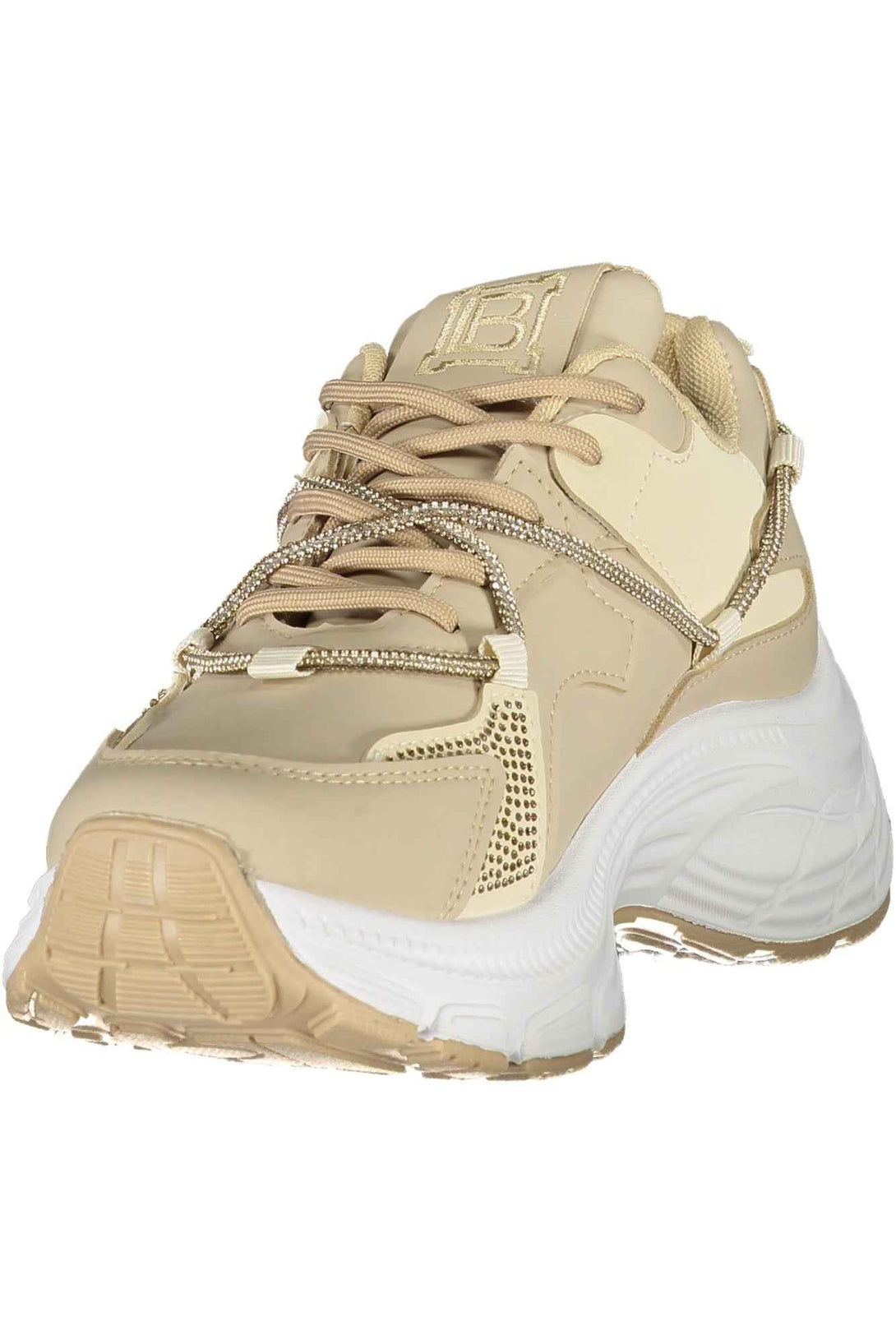 Laura Biagiotti Baskets Femme Beige - stylesgateway