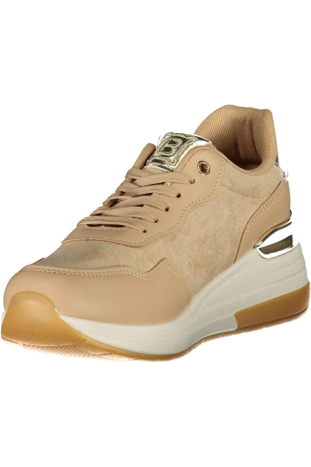 Laura Biagiotti Baskets Femme Beige - stylesgateway