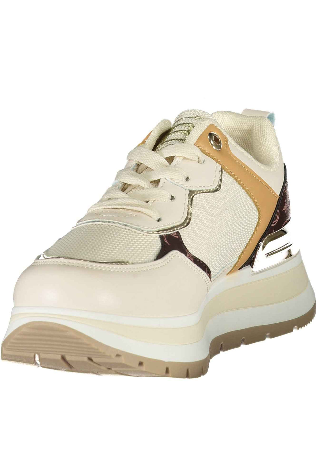 Laura Biagiotti Baskets Femme Beige - stylesgateway
