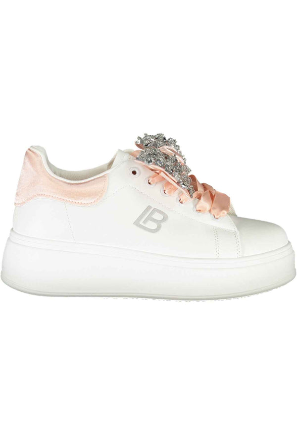 Laura Biagiotti Baskets Femme Blanc - stylesgateway