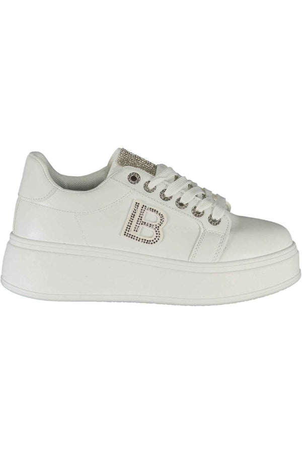 Laura Biagiotti Baskets Femme Blanc - stylesgateway