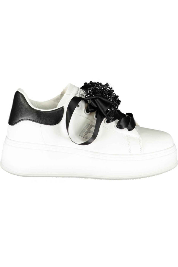 Laura Biagiotti Baskets Femme Blanc - stylesgateway