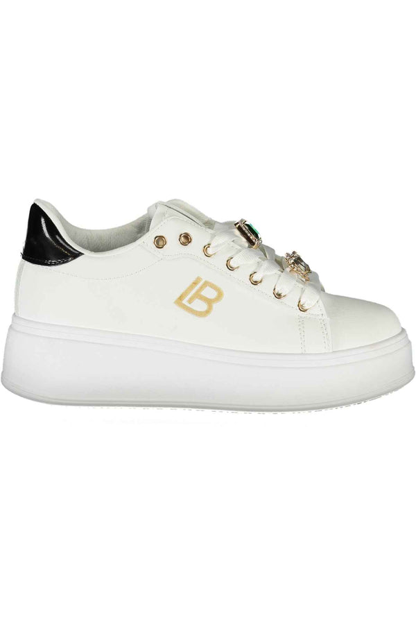 Laura Biagiotti Baskets Femme Blanc - stylesgateway