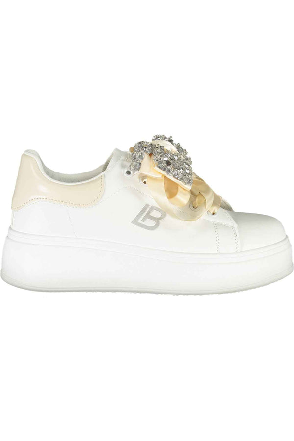 Laura Biagiotti Baskets Femme Blanc - stylesgateway