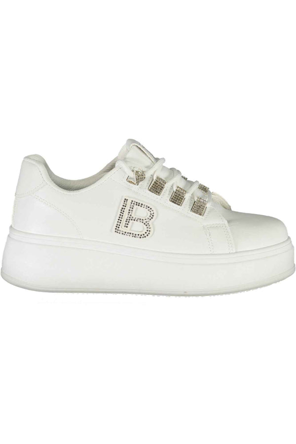 Laura Biagiotti Baskets Femme Blanc - stylesgateway